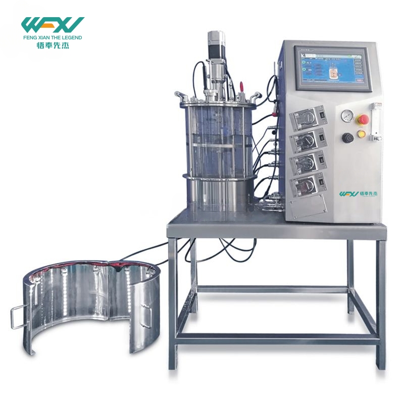 10L Off-site Sterilization Mechanical Mixing Plant Cell Photobioreactor