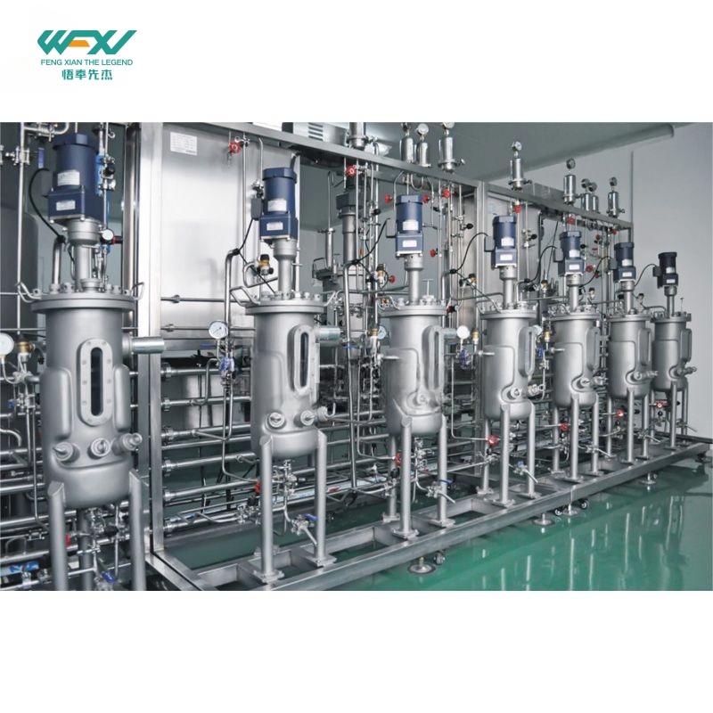 10L Septuple Stainless Steel Bioreactor