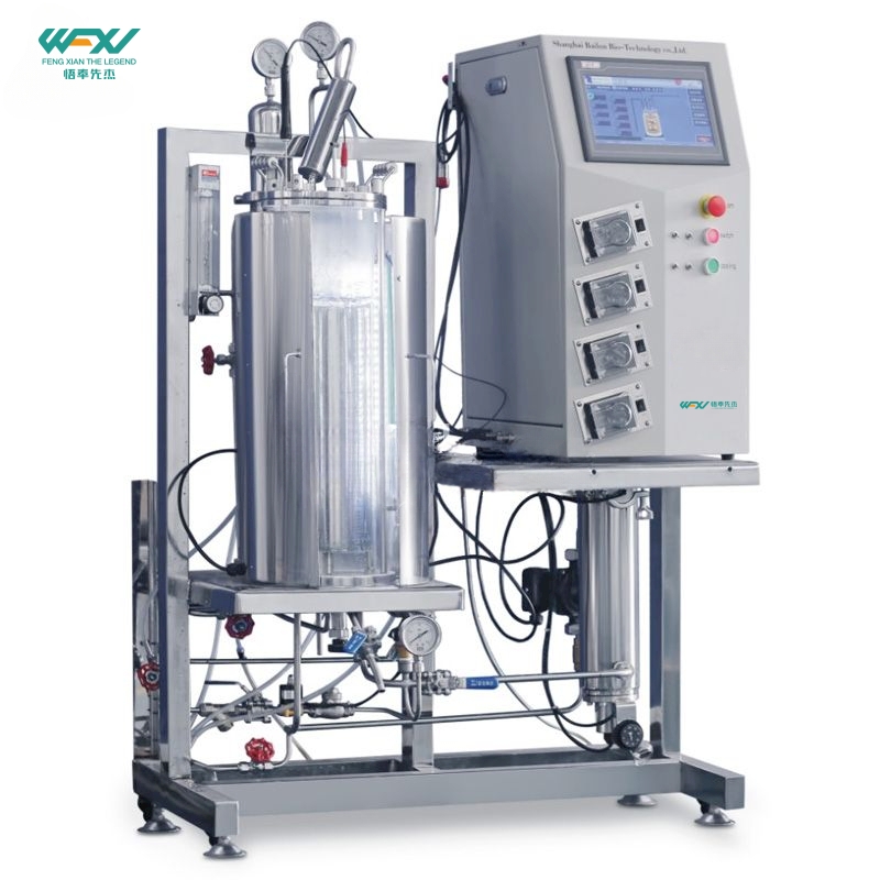 15L Off-site Sterilization Air-lift Mixing Plant Cell Photobioreactor