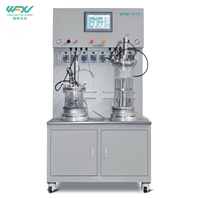 Cabinet Type Magnetic Mixing Parallel Glass Bioreactor