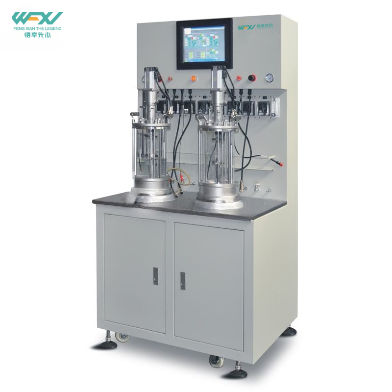 Cabinet Type Mechanical Mixing Parallel Double Glass Bioreactor