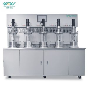 Off-site Sterilization Mechanical Mixing Quintuple Glass Bioreactor