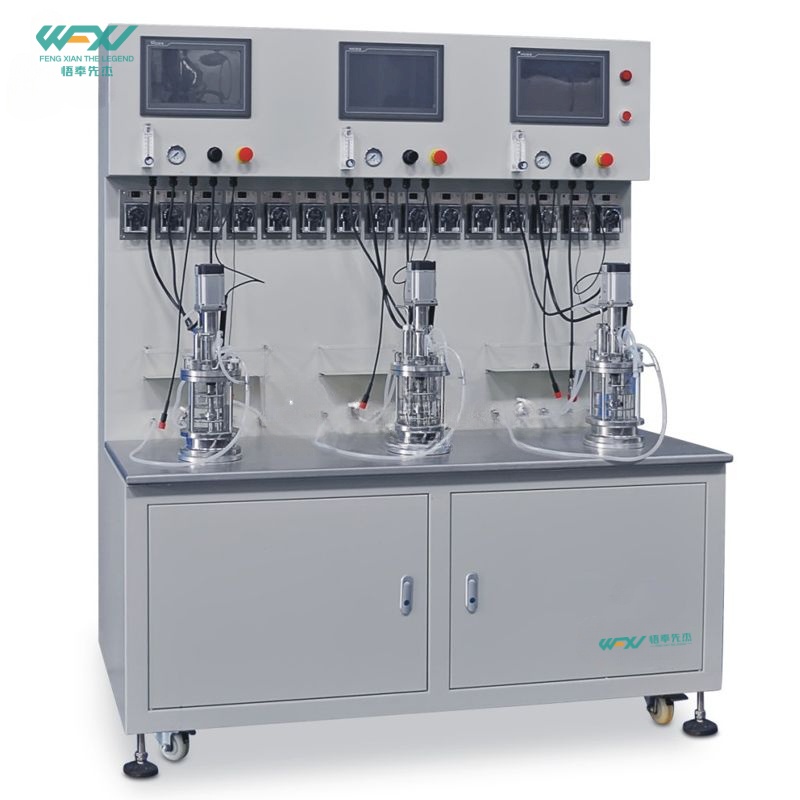 Off-site Sterilization Mechanical Mixing Triple Glass Bioreactor