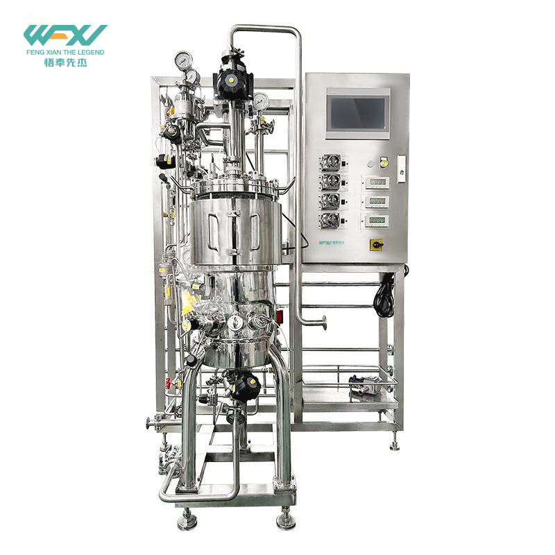 Stainless Steel Bioreactor Fermenter With Illumination